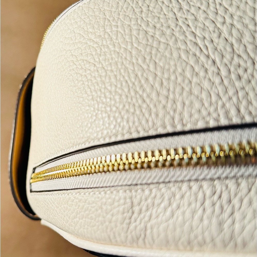 Coach Black and White Backpack with Minimalist Design - Picture 5 of 7